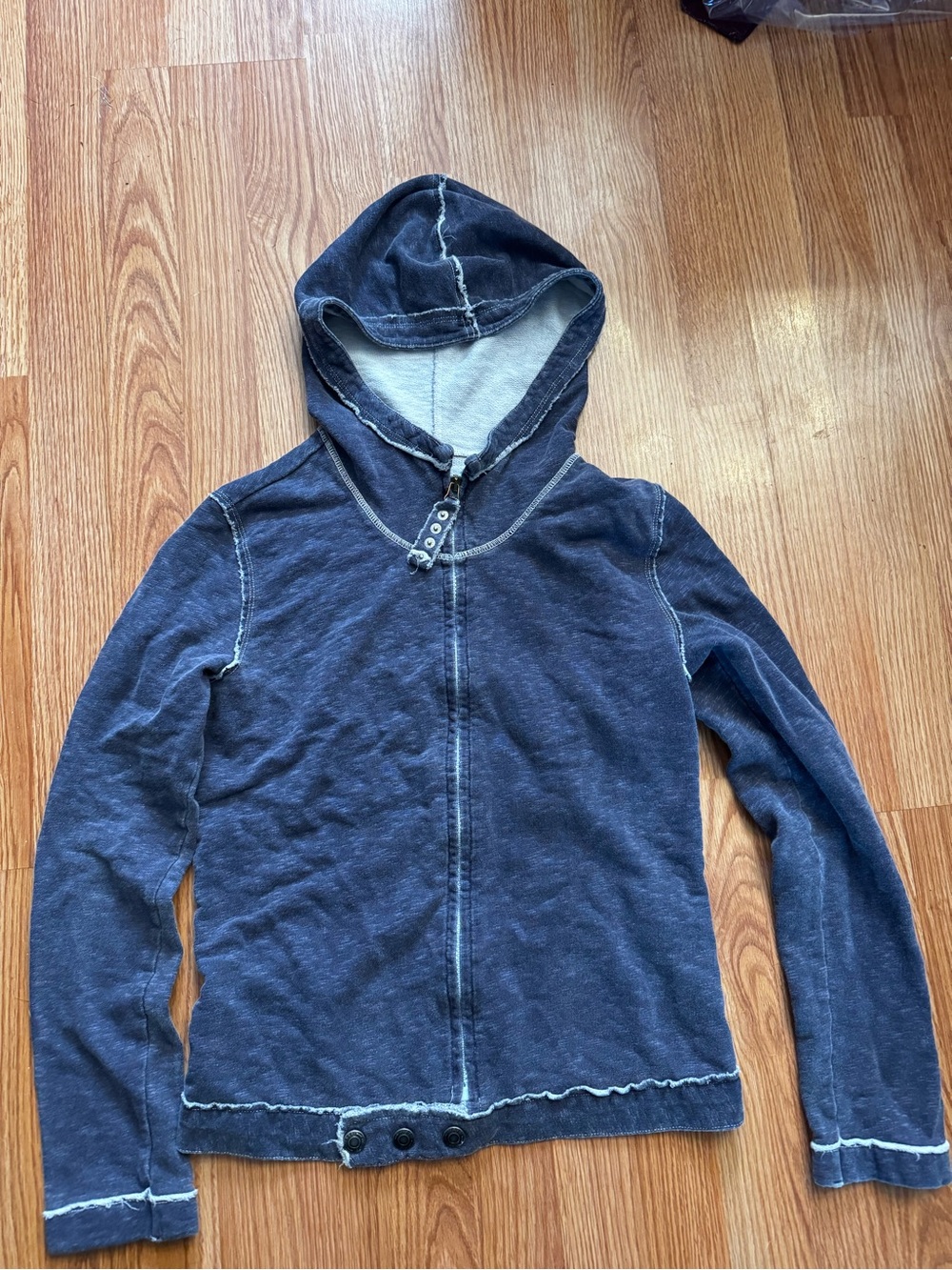 Diesel Hooded Zip with Contrast Stitching